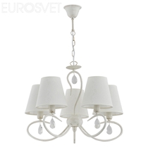 Alfa 18525 Bali White (плафон 83059 - 5 шт.)