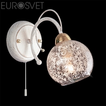 Evrosvet  70004/1 белый с золотом