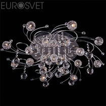 Evrosvet  85033/17 хром/синий+красный+фиолетовый