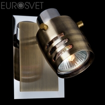 Evrosvet  23463/1 хром/античная бронза