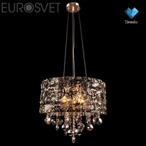 Evrosvet  3400/5 золото/тонированный хрусталь Strotskis