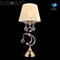 Evrosvet  1448/1T античная бронза Strotskis настольная лампа