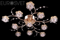 Evrosvet  4836/11 золото/синий+красный+фиолетовый