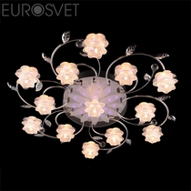 Evrosvet  4898/13 хром/синий+красный+фиолетовый