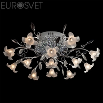 Evrosvet  4901/13 хром/зеленый-синий