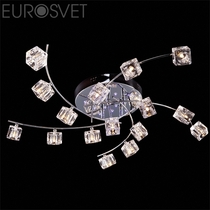 Evrosvet  4976/16 хром/синий+красный+фиолетовый