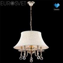 Evrosvet  3294/5 античная бронза/прозрачный хрусталь Strotskis