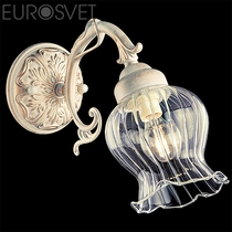 Evrosvet  9550/1 белый с золотом