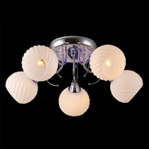 Evrosvet 70207/5 хром/белый