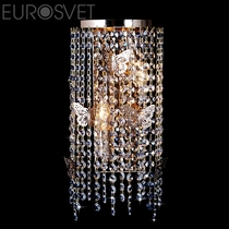 Evrosvet  10015/2 золото/прозрачный хрусталь Strotskis