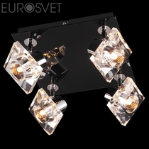 Evrosvet  25331/4 хром/черный